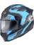 Quantic Motosiklet Kaskı Robotic Blue 1