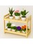 2 Katlı Organizer – Ayakkabılık, Saksılık, Banyo Rafı, Yan Sehpa, Dekoratif Raf 3