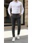 Erkek Slim Fit Likralı Gabardin Pantolon 2