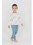 Erkek Çocuk Fil Pano Baskılı Pijama Takım 5