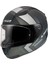 Rapıd 2 Extra Motosiklet Kapalı Kask Siyah Gri 1