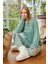 Kadın Termal Uzun Kol Pijama Takımı 30009 Mint 1