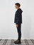 Erkek Lacivert Pamuk Dokulu Regular Fit Sweatmont 3