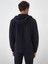 Erkek Lacivert Pamuk Dokulu Regular Fit Sweatmont 4