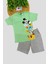 Mickey Mouse Baskılı Unisex Çocuk 2li Alt Üst Takım Yazlık 1