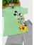 Mickey Mouse Baskılı Unisex Çocuk 2li Alt Üst Takım Yazlık 3
