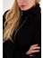 %100 Pamuk Fermuarlı Yüksek Yakalı Kadın Sweatshirt 8