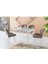 Açılır Masa Calcutta Modern Tasarım 70x120 cm +4 Adet Vera Sandalye Takım 2