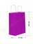 Lila Kraft Çanta Büyük Boy 31X12X41 cm 25 Adet 1