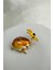 Papatya Detay Sevimli Kirpi Broş (4cm) 2