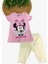 Kız Çocuk Minnie Mouse Baskılı Taytlı Alt Üst 2'li Takım Yazlık Kısa Kollu 1