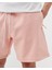 Nrg Solo Swoosh Fleece Shorts Pamuklu Geniş Kesim Pembe Şort 5
