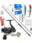 Okuma Acuador 4000 244CM 6-32GR Oslo Zen Pro Karbon Rapala Maket Balık Spin Olta Takımı Seti 1