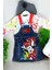Minnie Desenli Kot Jile Badili Çantalı 3lü Takım 1-5 Yaş Kız Çocuk Ayarlanabilir Askılı Uzun Kollu 2