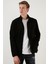 Slim Fit Cepli Fermuarlı Anti-Pilling Tüylenme Yapmayan Soğuk Geçirmez Polar Hırka Unisex Hırka 5906028S1 2