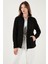 Slim Fit Cepli Fermuarlı Anti-Pilling Tüylenme Yapmayan Soğuk Geçirmez Polar Hırka Unisex Hırka 5906028S1 4