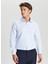 Slim Fit Klasik Yaka Açık Mavi Erkek Gömlek ACE020261535_AMV 4