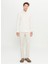 Slim Fit Düğmeli Yaka Ekru Melanj Erkek Gömlek ACE020261272_EBJ 2