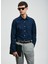 Slim Fit Gömlek Yaka Lacivert Erkek Gömlek Veran 1