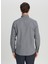Slim Fit Düğmeli Yaka Gri Erkek Gömlek ACE020261537_GRI 1