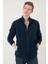 Slim Fit Cepli Fermuarlı Anti-Pilling Tüylenme Yapmayan Soğuk Geçirmez Polar Hırka Unisex Hırka 5906028S1 2