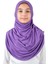 Pratik Hazır Geçmeli Çocuk Şal Mor 1