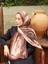 Punch Desen Lina Şal Kahverengi 3