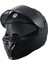Motosiklet Double Vizörlü Full Face Kask Ce Motor Kaskı Mat Black Edition 1