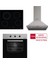 Teka Milano Ankastre Set (To 663 Ss + Kbc 64710 Tcs Bk + Acw 63020 Kos Ix) 1