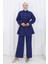 Incili Kuşaklı Ikili Takım Indigo 19265 3
