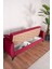 Linda Koltuk Takımı Modern Tasarım Bordo Kadife Yataklı 220 cm Genişlik 6