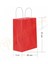 Kırmızı Kraft Çanta Orta Boy 25X12X31 cm 25 Adet 1