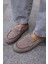 Craft Kadın Vizon Gercek Suet Loafer Ayakkabi 5