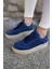 Alistar Kadın Lacivert Gecrek Deri Suet Bagcıkli Sneaker 5