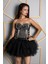 Siyah Taşlı El Yapımı Elegant Korse – Halloween Black Swan Korse 2