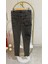 Gri Denim Battal Kot Pantolon Tayt 5