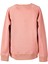Organik Baskılı Pembe Kışlık Kız Çocuk Sweatshirt 5