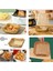 Airfryer Hava Fritözü ve Fırın Için Pişirme Kağıdı Kare Model 50 Adet 1