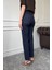 Kesik Paça Boyfit Jean- Lacivert 6