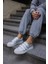 Celso Kadin Gumus Cırtlı Sneakers 8