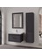 Era 80 cm Antrasit Banyo Dolabı 1