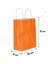 Turuncu Kraft Çanta Orta Boy 25X12X31 cm 25 Adet 1