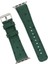 Apple Watch Uyumlu Deri Kordon 42-44-45MM De6 Yeşil 4