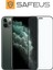iPhone 11 Pro Max Tam Kaplayan Toz Filtreli Parmak İzi Bırakmayan Safir Ekran Koruyucu Cam 1