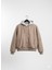 Oversize Kapişonlu Bomber Ceket 3