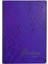 A5 60 Yaprak Çizgili Pp Kapak Dikişli Defter Mor 1