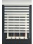 Beyaz Bambu Zebra Stor Perde (Dayanıklı Alüminyum Kasa) 1