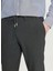 Bağlamalı Bel Normal Paça Jogger Antrasit Erkek Pantolon ACE001261525_ATR 3