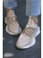 Salva Kadin Bej Scuba Kumaş Taş Detay Sneaker 8
