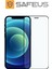iPhone 12 Tam Kaplayan Parmak İzi Bırakmayan Safir Ekran Koruyucu Cam 2